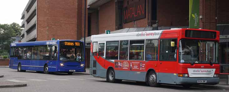 Abello Surrey ADL Pointer Dart MPD 8015 & Sullivans ADL Enviro200 Thorpe Park Shuttle